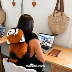 Raya The Red Panda Weighted Stuffed Animal