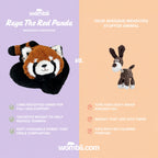 Raya The Red Panda Weighted Stuffed Animal
