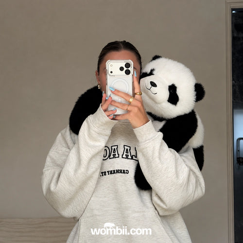 Pandie The Panda Weighted Stuffed Animal